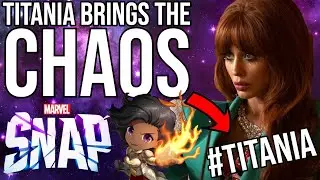 Titania WINS GAMES with PURE CHAOS | Marvel SNAP