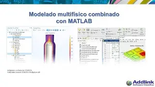 Modelado multif&iacute;sico con COMSOL Multiphysics combinado con MATLAB (6.4)