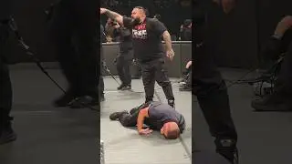Austin Theory, Logan Paul and Bronson Reed attack CM Punk