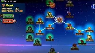 Status Build Dan Skill Tree Job Monk Di Game Gensokishi Online