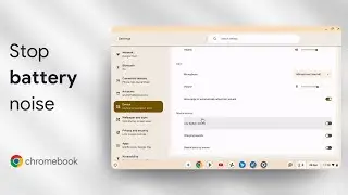 How to Disable Low Battery Sound in Chromebook