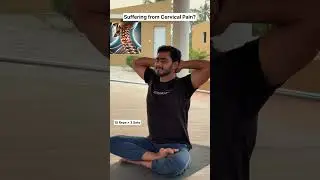 Exercise for cervical pain #cervicalpain #cervical #neckpain #yoga #ytshorts #dailyyoga #viralvideo
