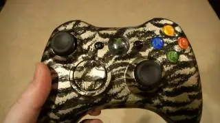 Hydro Modz Gold Tiger XBOX 360 Controller for Gold Glove - www.HydroModz.com