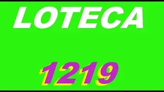 LOTECA 1219 PROGRAMA&Ccedil;&Atilde;O OFICIAL