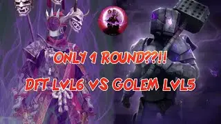 DFT lvl 6 vs underground wrath lvl 5 only 1 round??!! | Shadow Fight 3