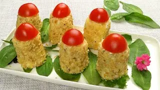 Быстрая праздничная закуска. 