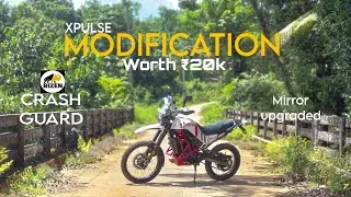 Xpulse modz worth 20k🤯|| crash guard || travel hawk