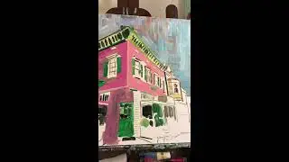 Tour of an Expressionist Artist art studio