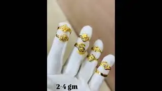 2to 4gm latestcasting ring #viralshot #goldjewellery #gold #ytshort #diamond #dubai #ring #wedding