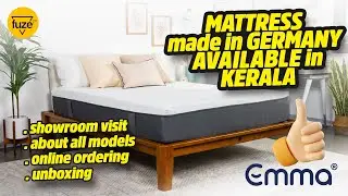 Emma Best Comfortable Mattress | 15 Years warranty | Made in Germany | Fuze HD