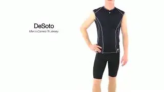 DeSoto Men's Carrera Tri Jersey | SwimOutlet.com