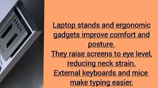 &ldquo;Best Laptop Stands & Ergonomic Gadgets for Comfortable Work 2025&rdquo;