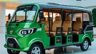 2025 Toyota × Bajaj CNG 30-местный авто-рикша 🚗⚡ Самый экономичный пассажирский гигант 2025 года 