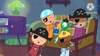 Peg + Cat Crying Pirates | The Sleepover Problem (Audio Of No Magic Day) (FIXED)