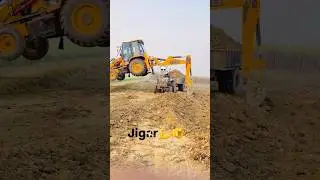 tractor wala cartoon video #tractor #jcb #jcbvideo #tractor #trending #bachoeloader #viralvideo