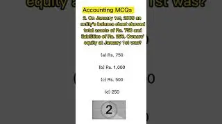 Accounting MCQs Part 1