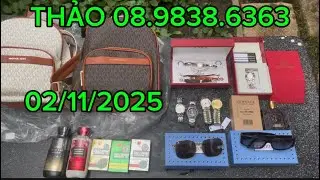2/11/25-0898386363 Seiko Casio solar Royal Crown AK backpack perfume glass oil America