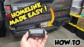 Как настроить Homelink на Nissan Frontier Pro-4x
