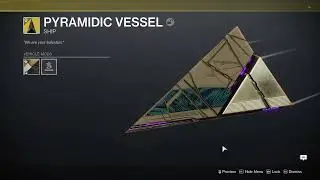 HOW TO GET AND FLY THE NEW PYRAMID SHIP