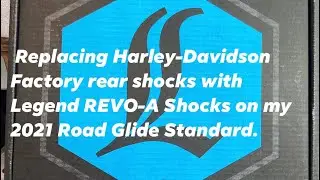 Installing Legend REVO-A Shocks on my 2021 Road Glide.