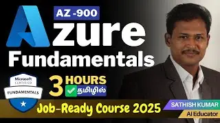 Cloud is the Future! -2025 | Microsoft Azure Certification Course | Tamil | Get High-Paying IT Jobs!
