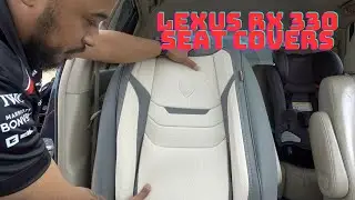 Установка чехлов на сиденья Coverado, Lexus RX 330