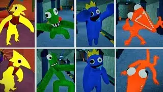 I Become Rainbow Friends (ch.२) TOP 4 Jumpscaer ROBLOX.