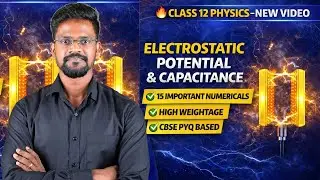 Electrostatic Potential & Capacitance|Important Problems|PYQ|CBSE|NCERT|Physics 12|Tamil|Muruga MP