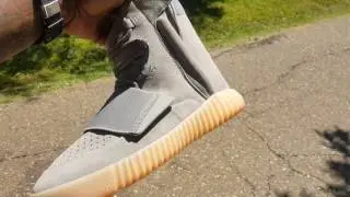 Kicksworld Yeezy Boost 750 GITD!!! Patience Is A Virtue💯
