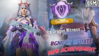 Finally Unlocked ICE DRAGON WITNESS! 😳🔥 | Rare BGMI Achievement