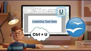This One Button Underlines Text in OpenOffice Writer