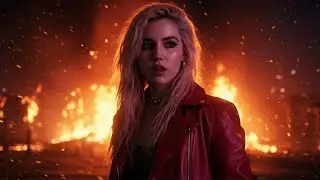 Ava Max Inspired | Burn It Down 🔥 (Official Lyric Video)
