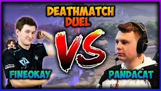 FINEOKAY vs PANDACAT IN A BATTLE TO THE DEATH!! ('Professional' Smite 1v1s)