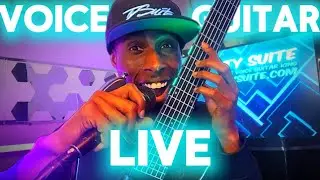 His mouth sounds like a REAL GUITAR!
