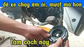 Xe sirius vào số là tắt máy,  cách khắc phục Sửa chữa 
