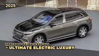 2025 Mercedes-Maybach EQS SUV &ndash; Ultimate Electric Luxury