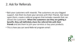 Apply These Secret Techniques To  write Referral Emails