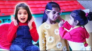 Ashu and Katie Cutie play to be good friends stories for kids with sister Anshini