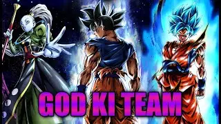 Dragon Ball Legends - God Ki! Most dominating team in legends?
