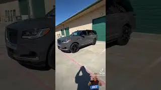 Lincoln Navigator Titanium ceramic coating in DFW #autodetailing #ceramiccoating #paintcorrection