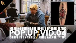 Meaning Behind Dagger with Rose Tattoo | Chris Fernandez