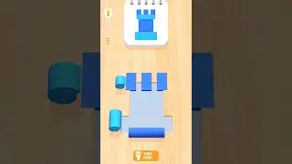 Color Roll 3d Level of #51 #shorts #colorroll3d #gameplay #puzzlegame #3d