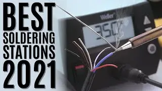 Top 10: Best Soldering Stations of 2021 / Soldering Iron Station Kit / Hot Air Gun Rework Station