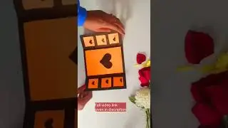 Многоразовая валентинка ручной работы #valentinesdaycard #multifoldcard #tubertip