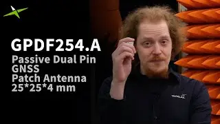 GPDF254.A &ndash; Passive Dual Pin GNSS Patch Antenna 25*25*4 mm