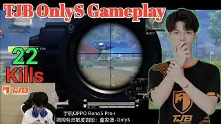 🔥TJB OnlyS Destroyed Squads Like Hacker in Ace tier hard lobby | TJB OnlyS gameplay | TJB OnlyS |