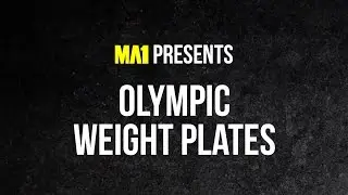 MA1 Pro Olympic Rubber Coated Weight Plate