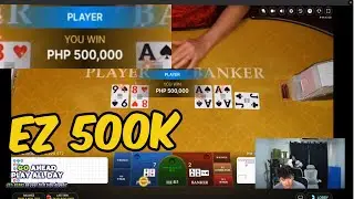 EZ 500K PER ROUND SA BACCARAT | PATTERN IS THE KEY