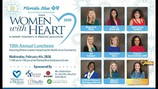 Volunteers in Medicine Announces 2026 Women with Heart Part 1