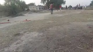 What' swing down all three wickets
